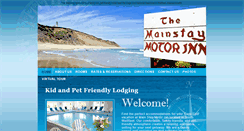 Desktop Screenshot of mainstaymotorinn.com
